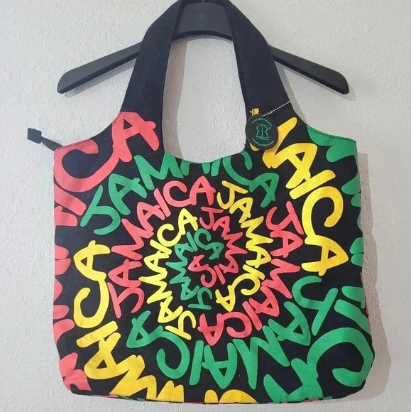 Robin Ruth JAMACA Neon Color Spiral Pattern Purse Zip Closure Shoulder L… - Picture 1 of 10